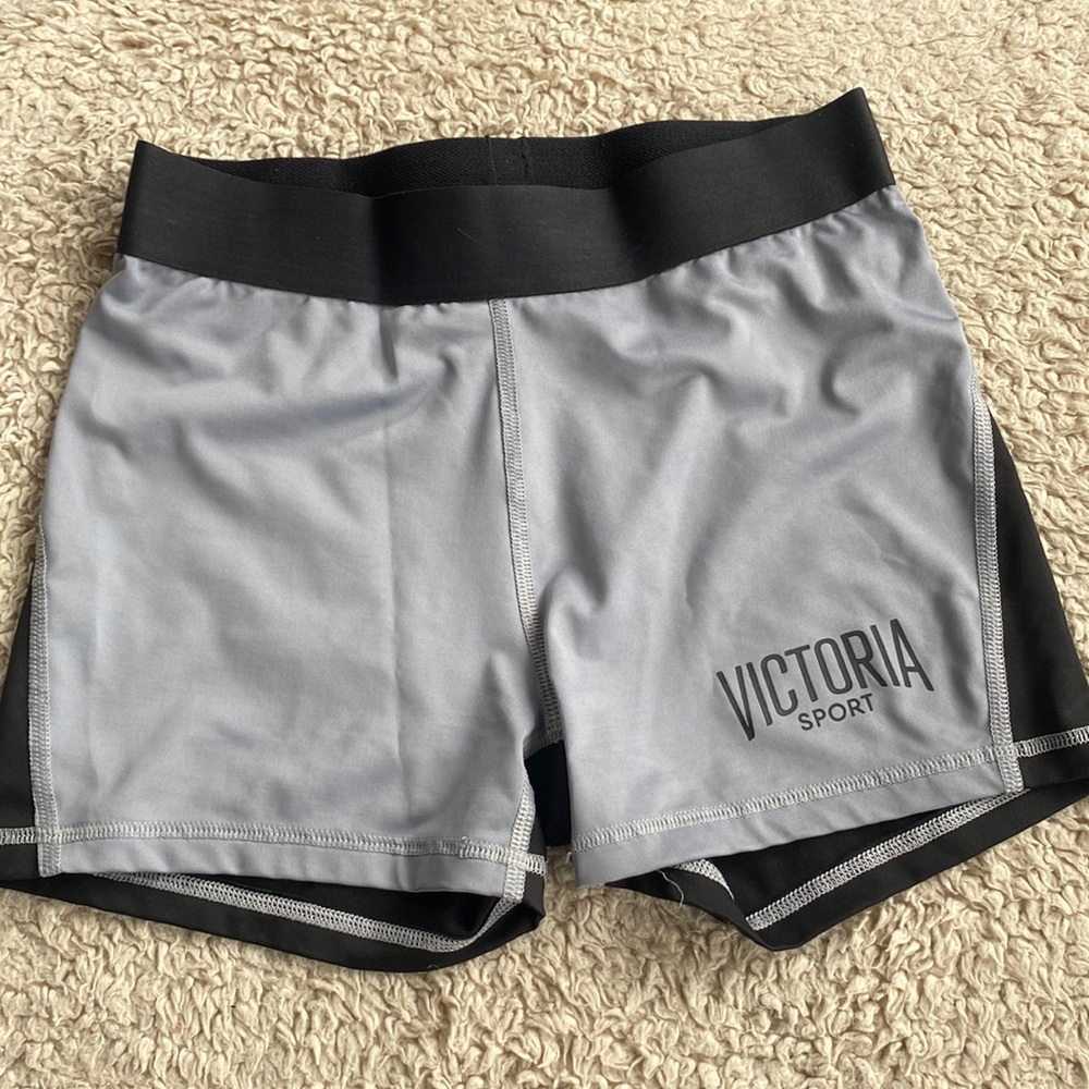 Victoria secret the player hot shorts small grey